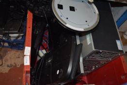 *Desktop PC with Two Monitors, Keyboard, Mouse