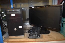 *Desktop PC with Monitor, Keyboard, and Mouse