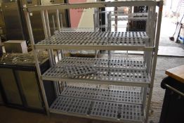 *Tribeca Four Shelf Racking 168x38x150cm