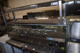 *Polar Heated Display Bain Marie with Top Shelf 15