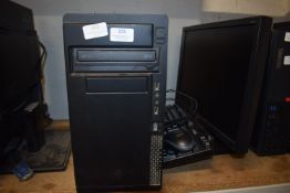 *Desktop PC with Monitor, Keyboard, and Mouse