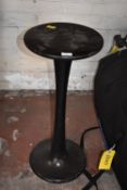 Black Table 32cm diameter 75cm high
