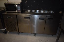 *Foster Three Door Refrigerated Counter 186x70x87c