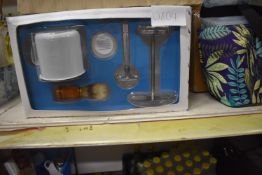 Four Traditional Shaving Sets