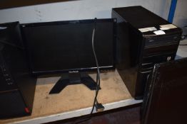 *Viewsonic Monitor, and a Desktop PC