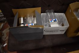 Quantity of Plastic Wine Glasses