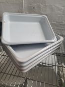 * 5 x 1/2 ceramic gastronorms