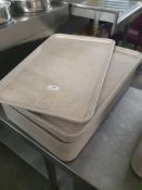* 20 x plastic trays