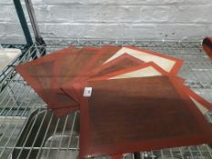 * selection of non-stick silicone baking mats (cut to half size)