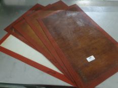 * non-stick silicone baking mats x 5