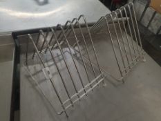 * 2 x S/S chopping board racks