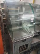 * rear loading display fridge