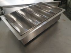 * S/S cutlery tray