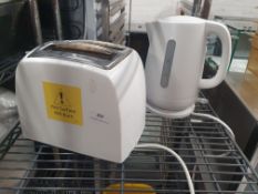 * kettle and toaster