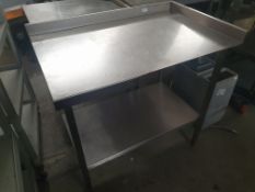 * S/S corner prep bench