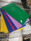 * selection of chopping boards