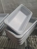 * 5 x 1/3 ceramic gastronorms