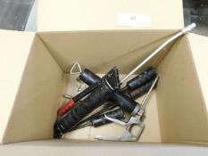 * Grease and oil guns