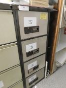 * 4 Drawer file cabinet