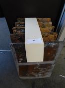 * 5x Wood Print Job Trollys