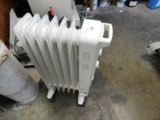 * Oil filled radiator