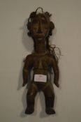 Carved Wooden Female Fertility Figure