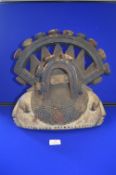 Igbo Ibo Helmet Mask Nigeria Benin 40cm