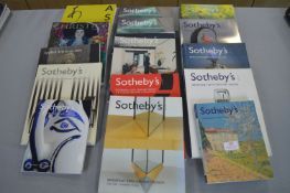 Fifteen Sotheby's & Christie's Decorative Arts and Design Auction Catalogues