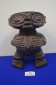 Carved Wooden Tikar African Ancestor Figure