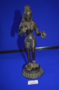 Standing Bronze Figure of the Earth Goddess Parvati