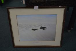 Hurricane Trio Unglazed Print