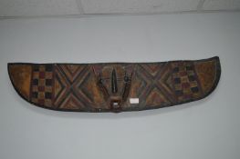 Bwa Burkina Faso Carved Wooden Hawk Mask 100cm long