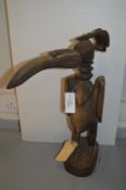 Senoufo Ivory Coast Ceremonial Calao Bird