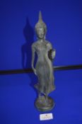 Bronze Sukhothai Walking Buddha