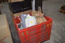 *Pallet of Assorted Returned Goods Including Bedding, CD & DVD Wallets, etc.