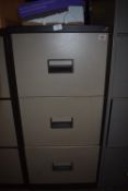 *Three Drawer Filing Cabinet