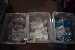 *Shelf of Breathing Filters with Mouthpiece, Paediatric O2 Masks, and Non-Rebreathing Mask