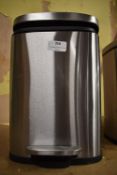 *Stainless Steel Pedal Bin