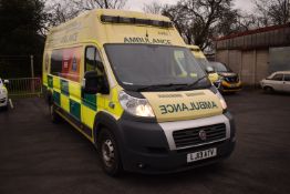 *Fiat Ducato 40 Maxi XLV Diesel Ambulance Reg: LJ13 ATV,