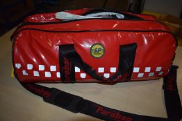 *Red Waterproof Holdall Containing Airway Equipment