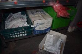 *Shelf of Trauma Dressings, Pulse Oxy Meter Adhesive, etc.