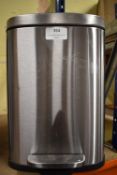 *Stainless Steel Pedal Bin