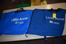 *Two Large Zip Holdalls