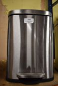 *Stainless Steel Pedal Bin