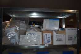 *Shelf of Fusion Sets, Single Use Suction Devices, Granules, etc.