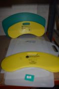 *Three Schure Slide Patient Carrying Boards, Four Banana Boards, etc.