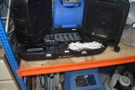 *Peavey Portable PA System with Speaker Stands, Peavey Escort 2000 150w Powered Mixer, Cables, etc.