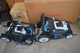 Two Mac Allister 38cm Lawnmowers (Working but Missing Collection Bags & Few Brackets)