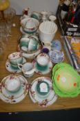 Vintage Pottery, Part Tea Sets, Jelly Mould, etc.