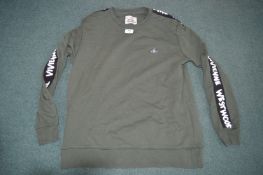Vivienne Westwood Green Sweatshirt Size: XL